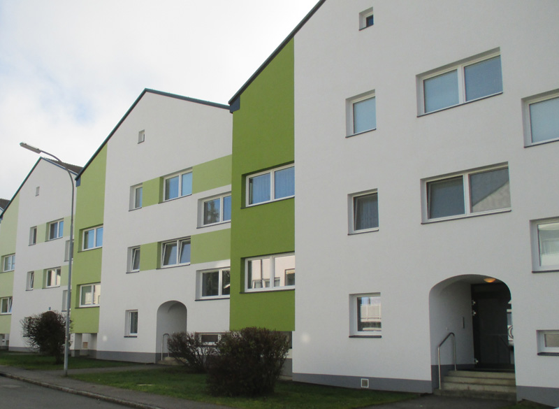 Hausbau - Hochbau - Wohnhausanlage Baumeister Massivbau Massivhaus