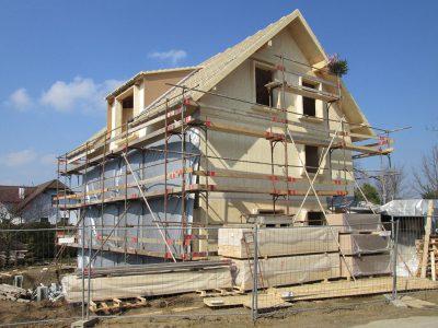 Holzriegel Hausbau Zimmerei Baumeister Fertigteilhaus Holzbau Massivbau