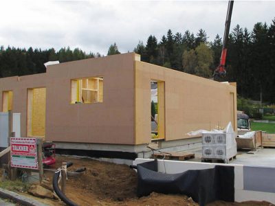 Holzriegel Hausbau Zimmerei Baumeister Fertigteilhaus Holzbau Massivbau