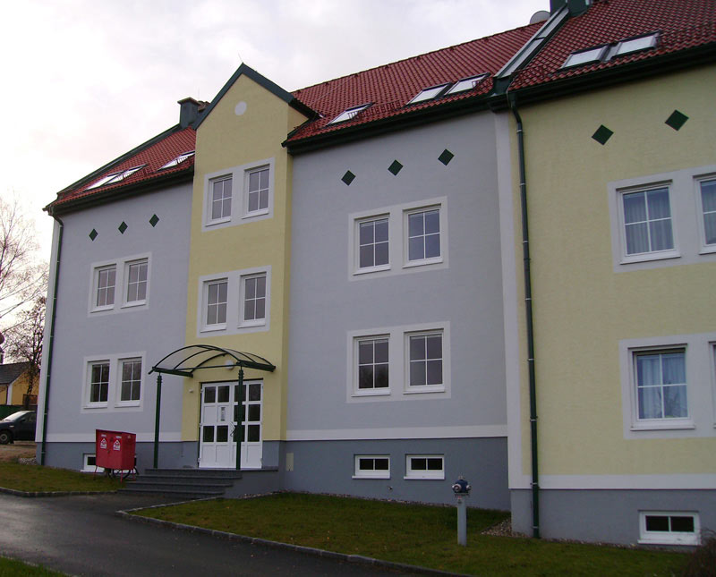 Hausbau - Hochbau - Wohnhausanlage Baumeister Massivbau Massivhaus