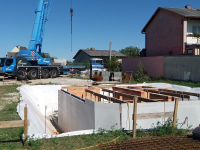 Holzriegel Hausbau Zimmerei Baumeister Fertigteilhaus Holzbau Massivbau Niederösterreich Wien