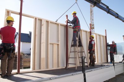 Holzriegel Hausbau Zimmerei Baumeister Fertigteilhaus Holzbau Massivbau Niederösterreich Wien