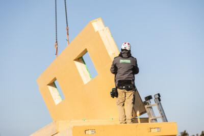 Kittenberger Erlebnisgärten Langenlois, Holzbau, Holzriegel, Zimmerei