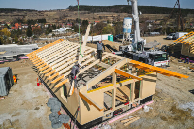 Kittenberger Erlebnisgärten Langenlois, Holzbau, Holzriegel, Zimmerei