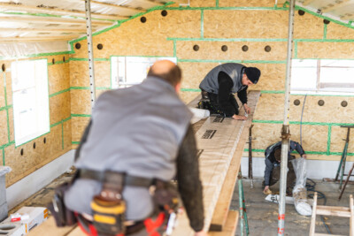 Kittenberger Erlebnisgärten Langenlois, Holzbau, Holzriegel, Zimmerei