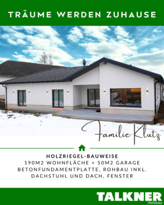 Außenansicht Einfamilienhaus